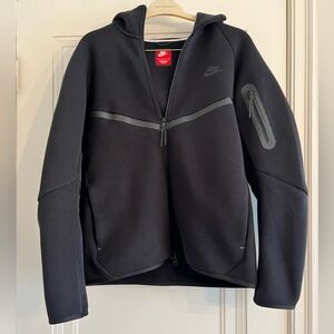 Nike Black Zip-Up Hoodie